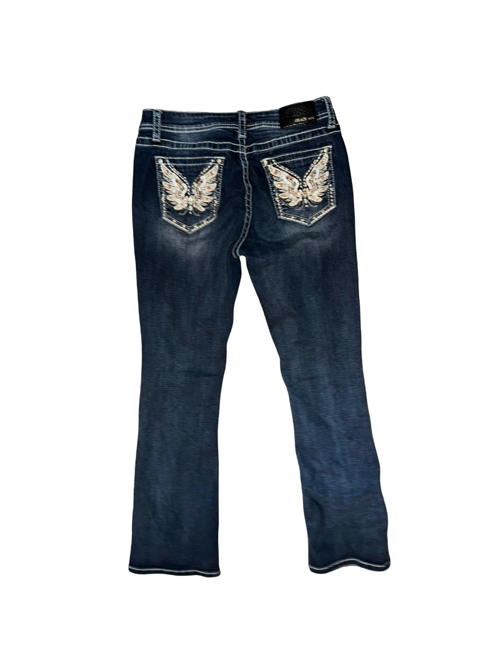 GRACE Women's Boot Cut JeanGRACE Women's Boot Cut Jeans with Embellished Pockets